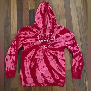 Cyclebar Valentine’s Day hoodie